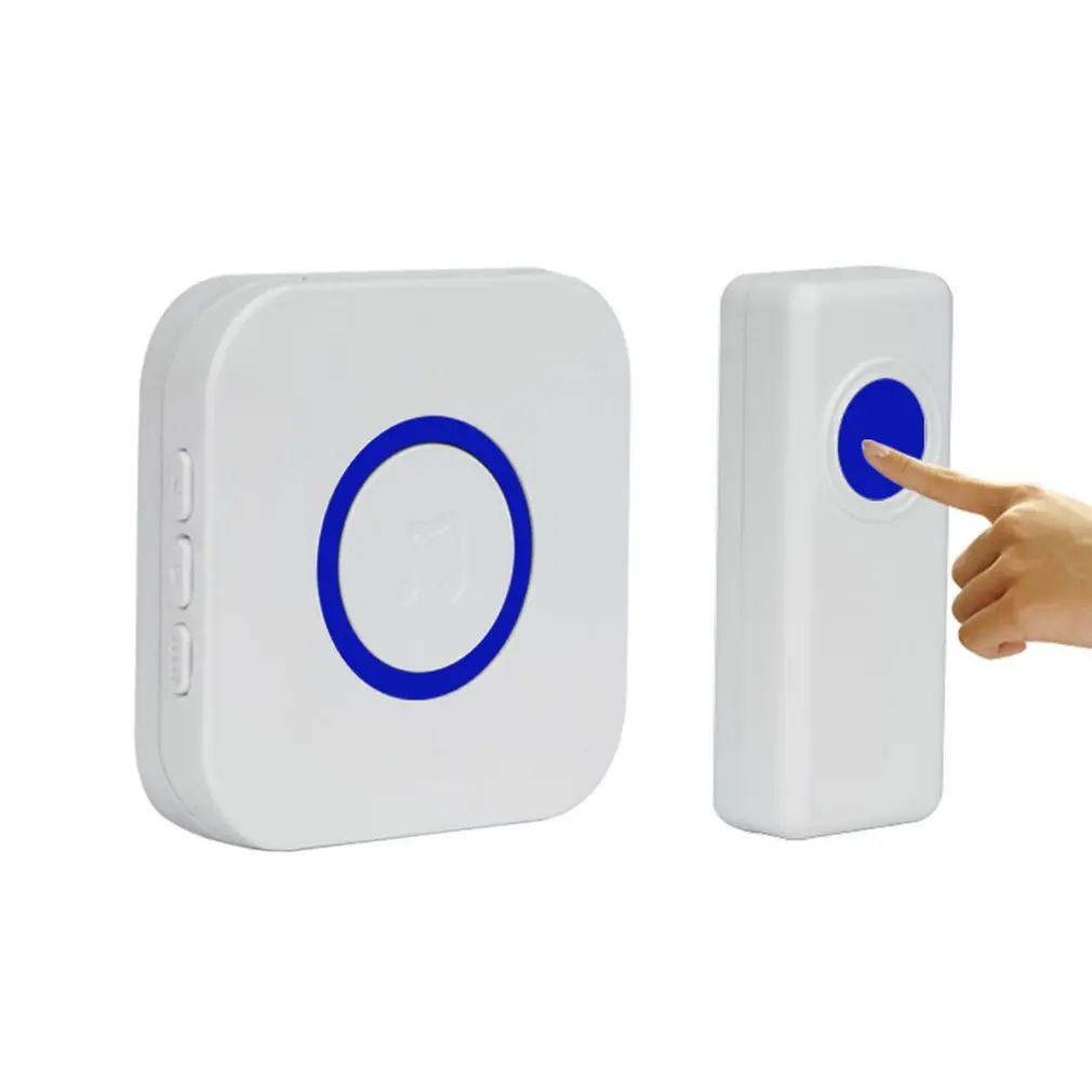 

Home Security Welcome Wireless Doorbell Smart Chimes Doorbell Alarm Waterproof Touch Button