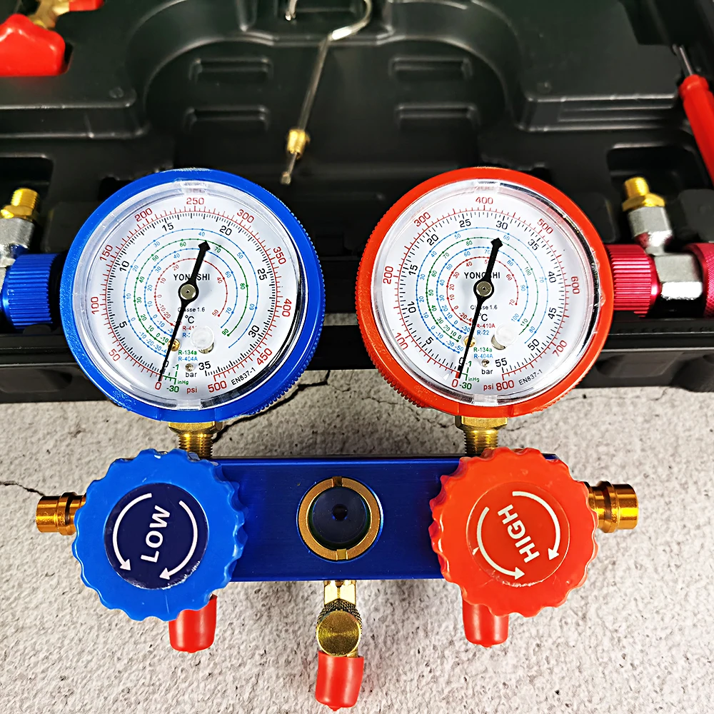 Фториметр для кондиционера перезаряжаемый шланг автомобиля измеритель