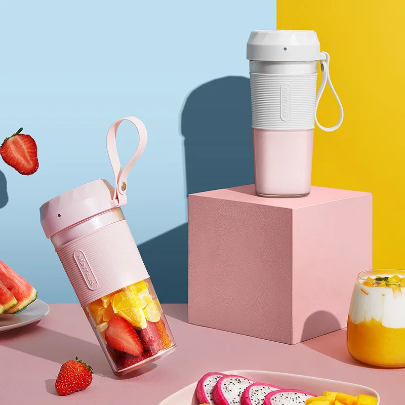 

Портативная соковыжималка, бытовая перезаряжаемая соковыжималка, маленький Электрический блендер, мини-стакан для жарки, ступа и пестик, к...