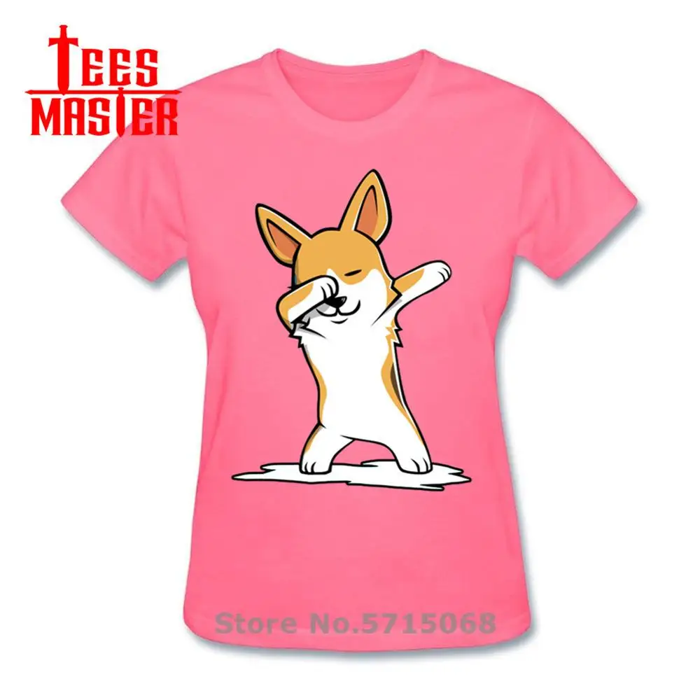 Футболка для любителей собак с индивидуальным принтом рубашка корги официальная