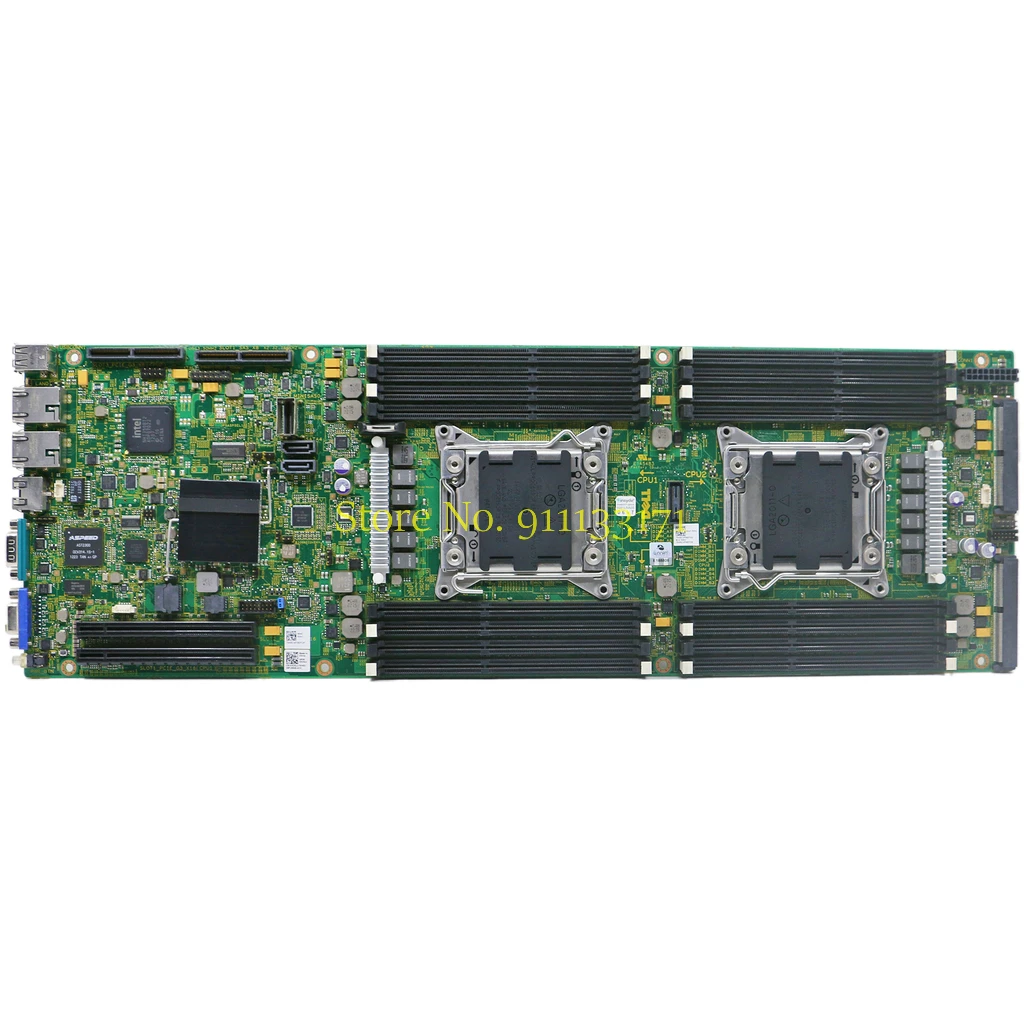 

FOR Dell PowerEdge C6220 Rack Server Motherboard 3C9JJ CN-03C9JJ Intel C602 LGA2011 DDR3 Manufacturer Refurbishment Mainboard