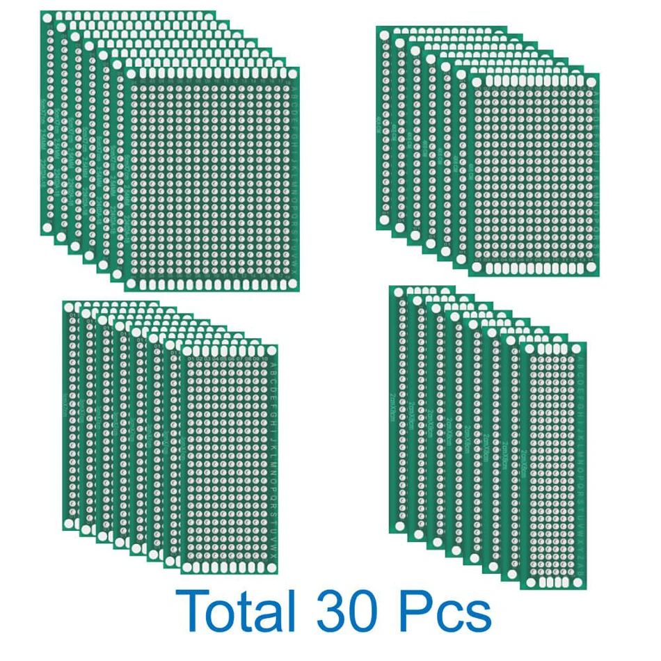 Двухсторонняя печатная плата набор для самостоятельного изготовления печатных