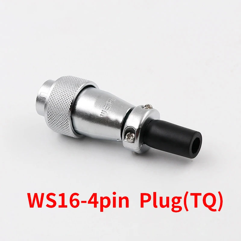 WS16 разъемы 4 pin, высокое напряжение разъем розетка, Промышленный разъем питания, водонепроницаемый, противоударный, IP68