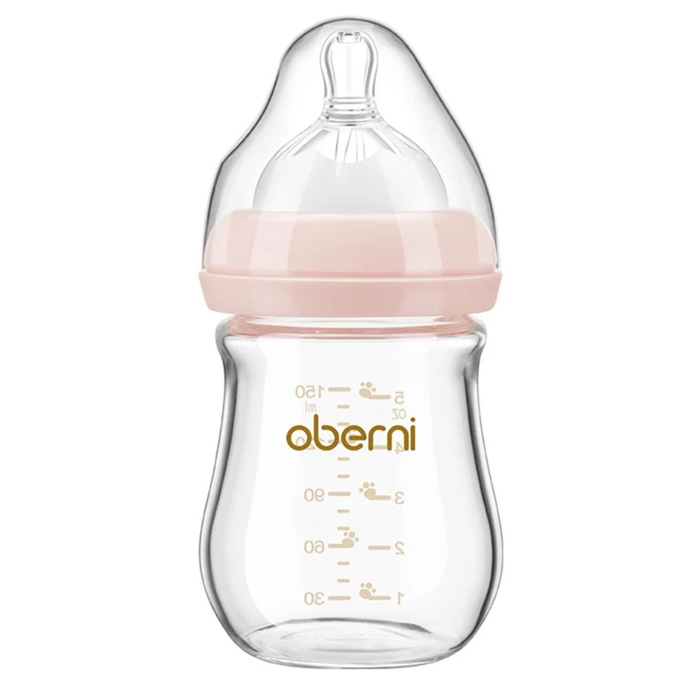 

1 шт., стеклянная бутылочка для кормления новорожденных