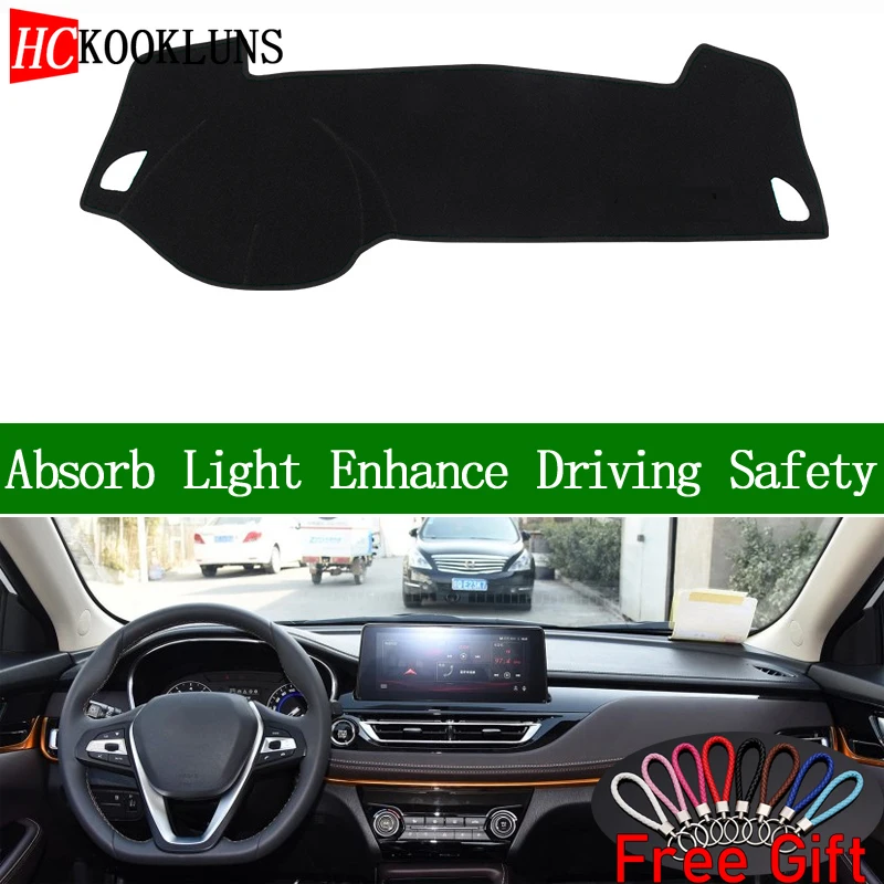 

Чехол для приборной панели changan EADO DT 2018, Солнцезащитный коврик для приборной панели, коврик, коврик, автомобильные наклейки, аксессуары для и...