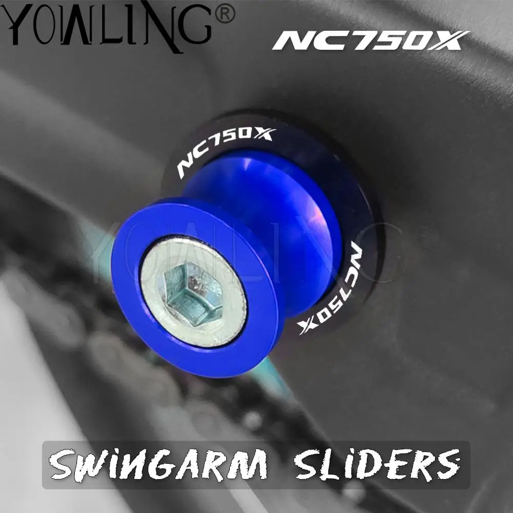 

8MM For Honda NC750X NC 750X NC 750 X 2016 2017 2018 2019 Motorcycle Accessories CNC Aluminum Swingarm Spools Slider Stand Screw