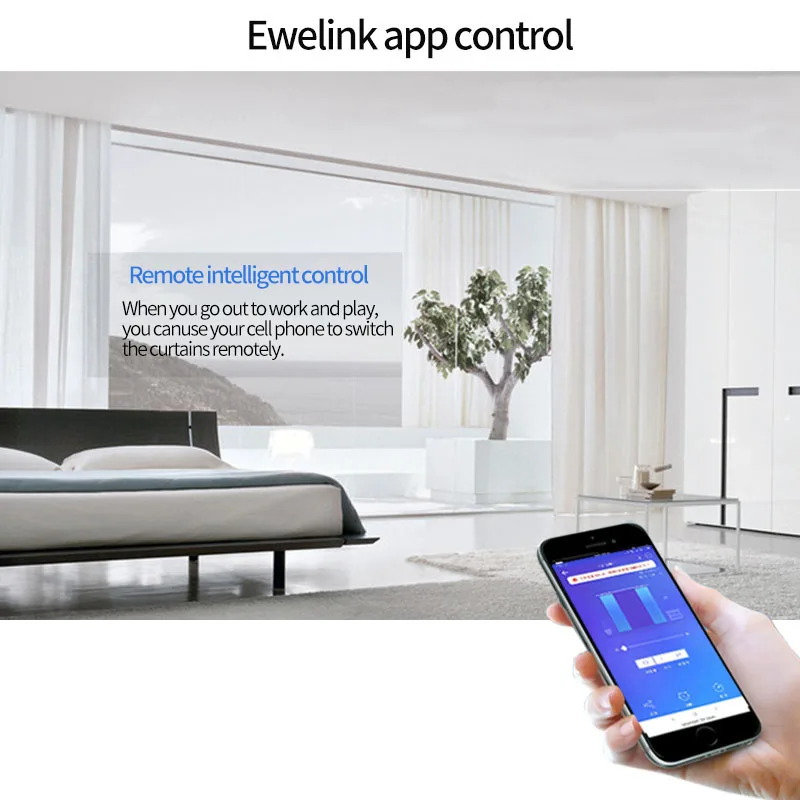 Двигатель для смарт занавесок с Wi Fi двигатель устройства умного дома ewelink