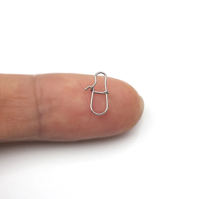 Оснастка Rompin 100 шт./пакет с крючком штифт для рыболовной бочки из нержавеющей