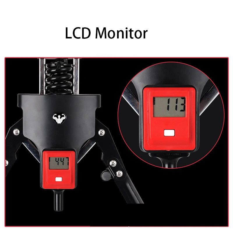 Гидравлическая рукоятка с ЖК-дисплеем регулируемый тренировочный тренажер для