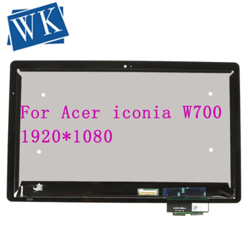 Бесплатная доставка сенсорная панель для Acer Icona Tab W700 дигитайзер стекло + ЖК