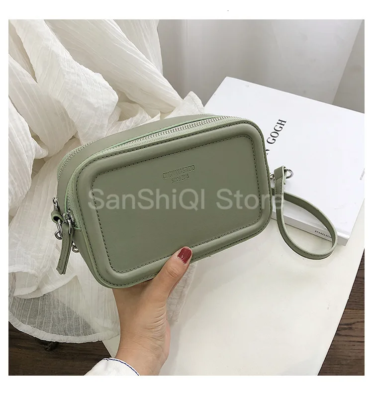 НОВАЯ ЦЕПОЧКА маленькая сумка слинг Женская 2019 Мода дикая волна плечо через для