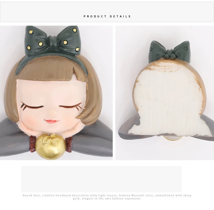 3D Наклейка на стену мультяшная милая девушка художественный Декор сделай сам