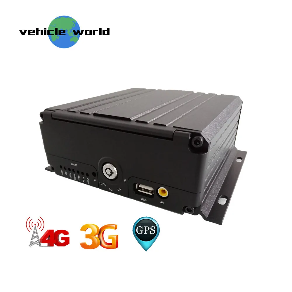 Trailer Truck School Bus Taxi Vehicle Car HDD SD Card 4CH AHD 1080P Mobile DVR built in GPS 4G | Безопасность и защита