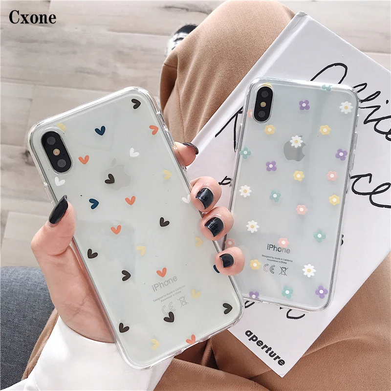 Мягкие прозрачные чехлы для телефонов Cxone iphone X XS Max XR 6 6S 7 8 Plus прозрачный