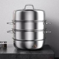 multi layer boilers stainless steel household food steamer cooking pot couscous rice roll cuscuzeira panela cookware dk50bs