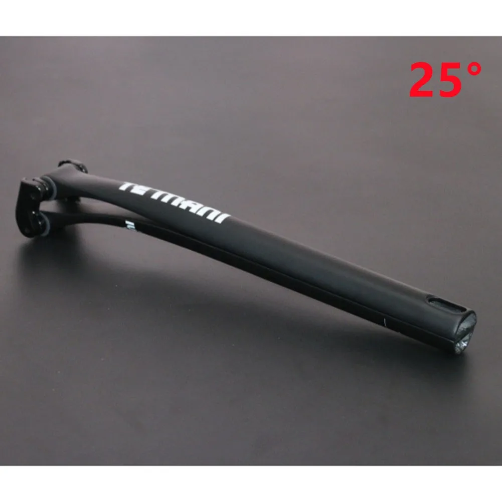 

Bicycle Full Carbon Fiber Clip Seat Tube 5/25 Degrees Adjustable Angle Clamping Bow Seat Column Mountain Road Gear Seat Tube