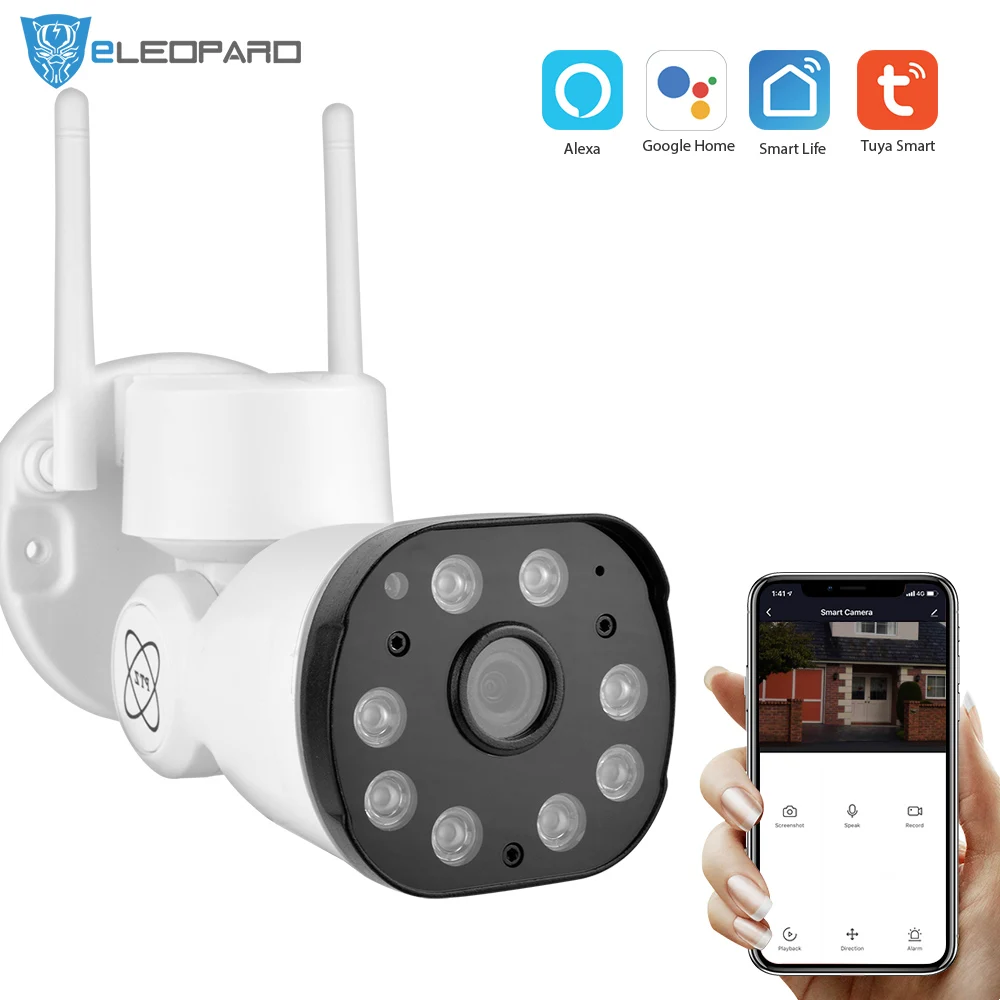 

1080P IP Camera Tuya Smart Automatic tracking Home Security Indoor Camera Surveillance Wireless WiFi Camera Baby Monitor