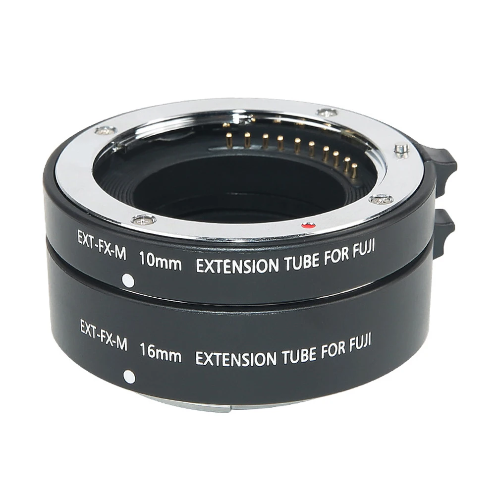 

Lens Extension Tube Close Shot Adapter Ring Lens Auto Focus Macro Extension for Fuji XT4 XT100 XT3 XT2 XH1