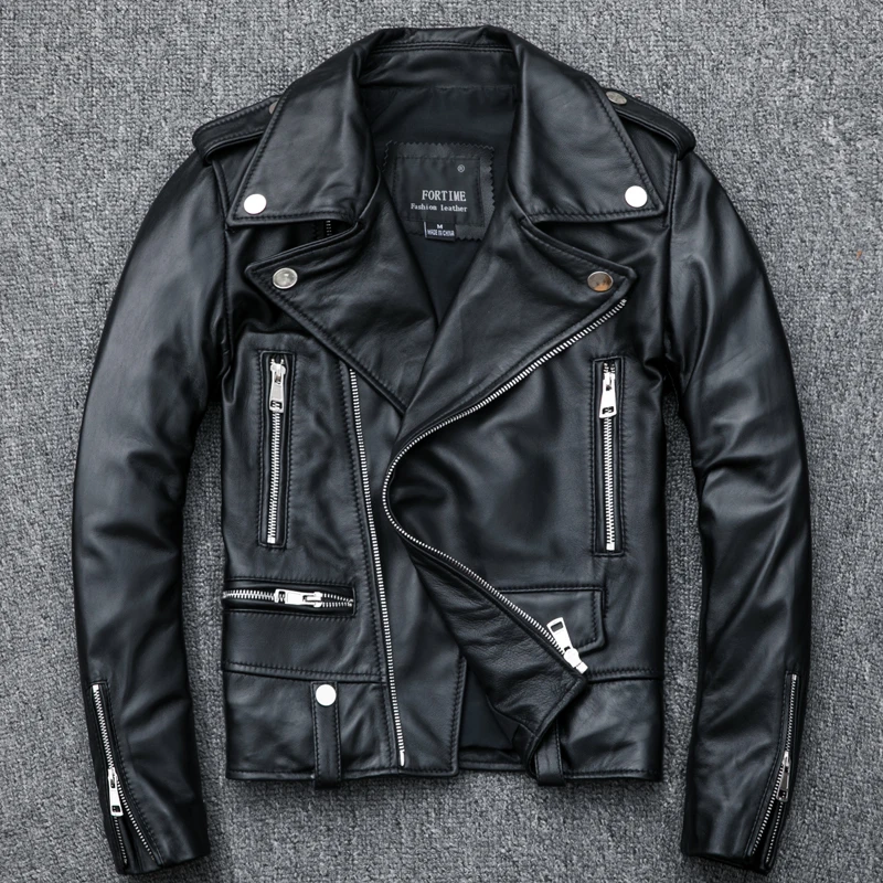 Spring Autumn Genuine Leather Jacket Women Fashion Short Sheepskin Coats Motorcycle Real Leather Jackets Plus Size 4XL Q367