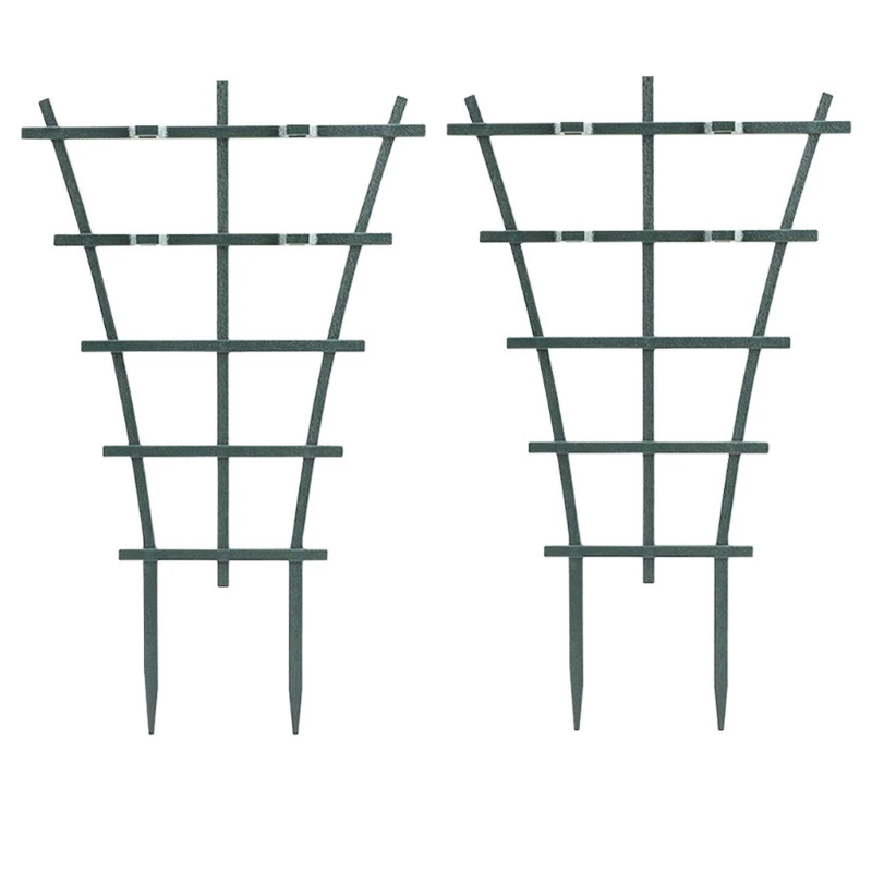 

2/6/12 Pcs Garden Climbing Trellis DIY Plastic Superimposed Potted Plant Support