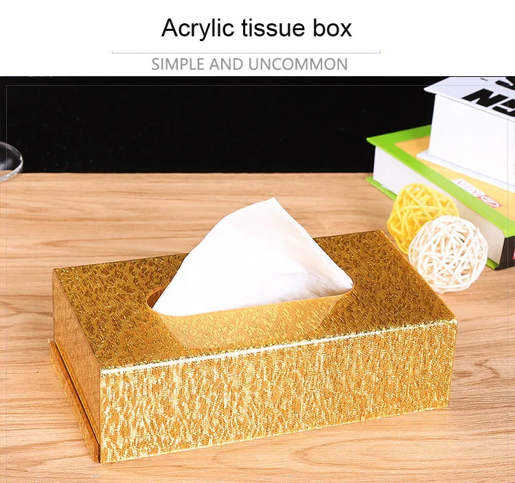 Креативная акриловая коробка для салфеток держатель диспенсер украшения дома