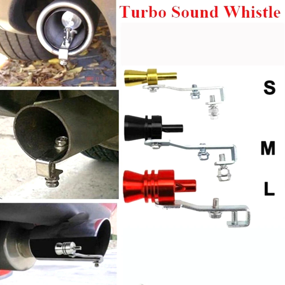 

Universal Aluminum Turbo Sound Exhaust Muffler Pipe Whistle Car Blow off valve Tip Simulator Whistler CABL Wireless charger