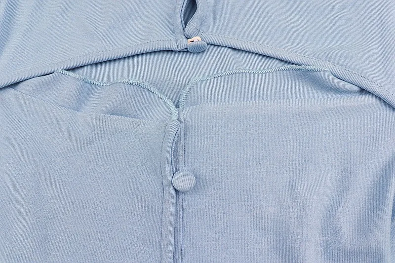 

2021 summer hot new ladies sexy hollow fungus long-sleeved short cropped T-shirt temperament fashion casual women's top