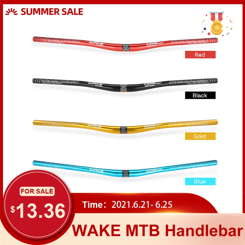 Сверхлегкий Руль из алюминиевого сплава MTB руль для горного велосипеда