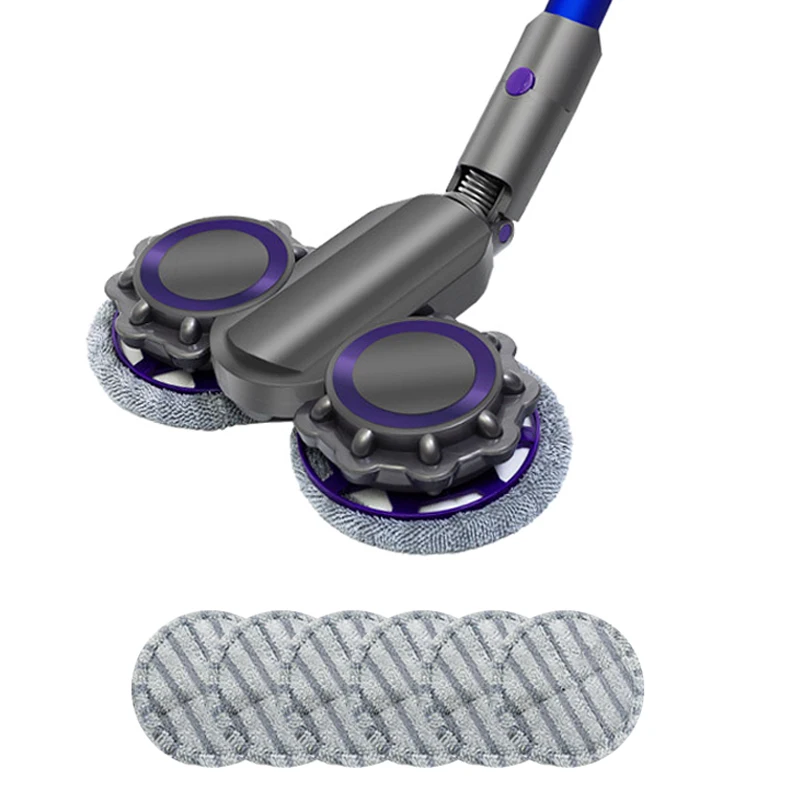 

Насадка на швабру с электрической щеткой, аксессуар для DYSON V7 V8 V10 V11, бытовой ручной пылесос, сменные детали, швабра