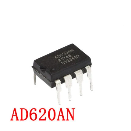 2 шт. AD620ANZ DIP8 AD620AN AD620A AD620 DIP-8 | Электронные компоненты и принадлежности