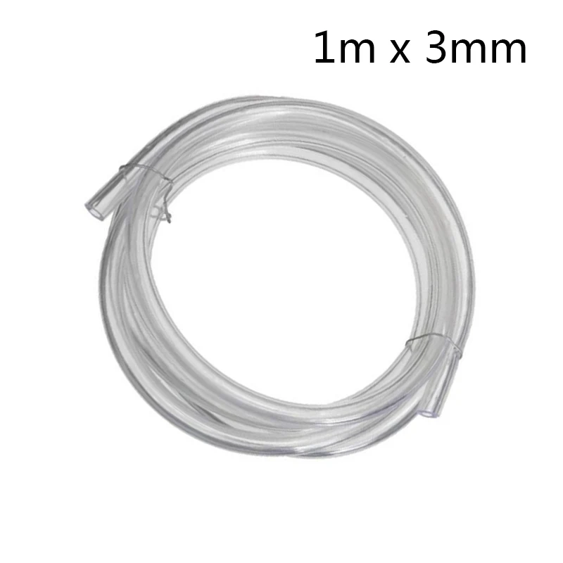

Clear Fuel Gas Line Pipe Hose For Trimmer Chainsaw Blower ID 3mm Lawnmowers Part