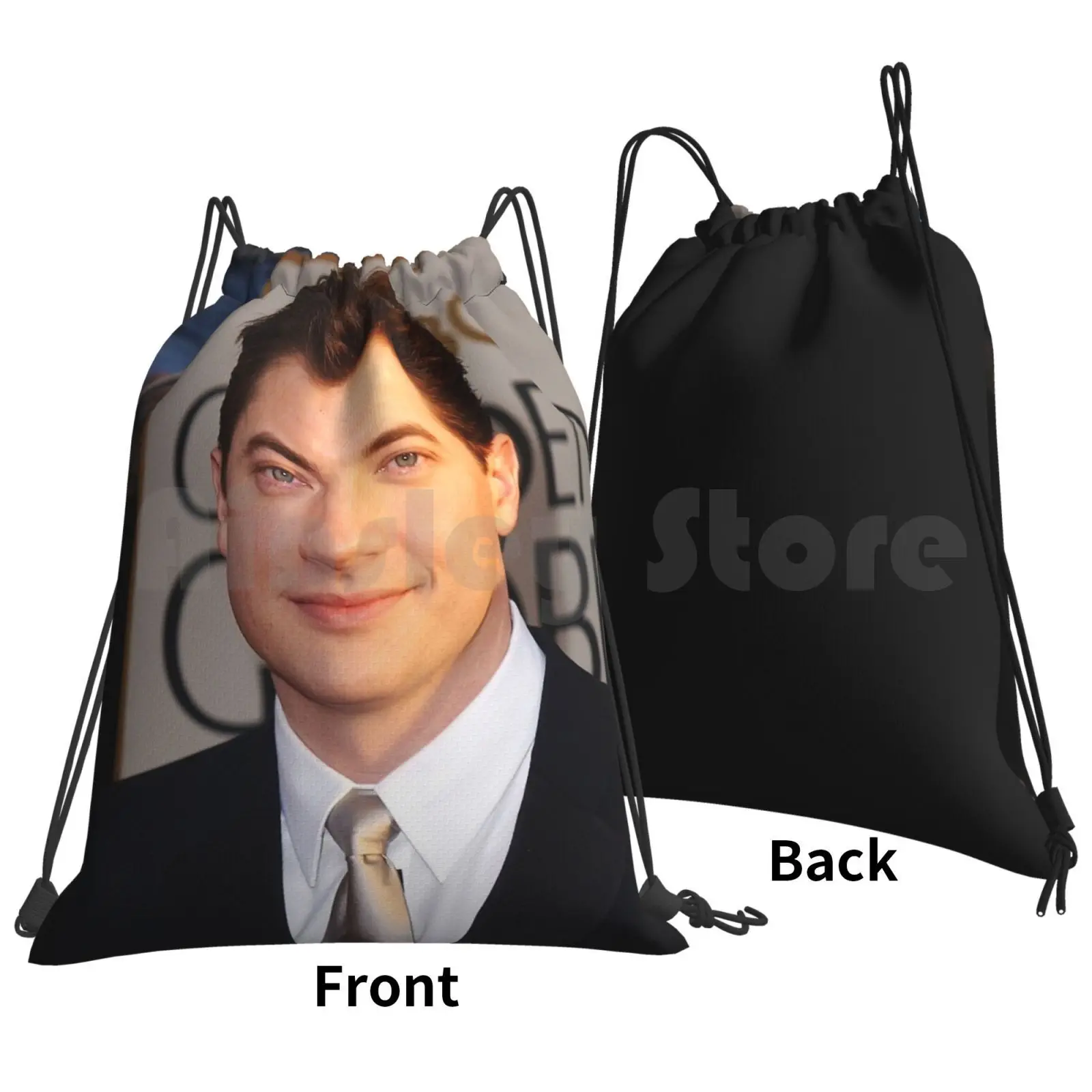 Brendan Фрейзер деловой рюкзак сумка на шнурке для верховой езды альпинистский