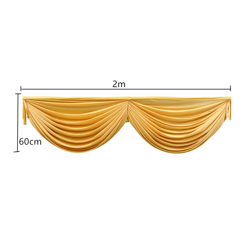 Ледяная шелковая ткань свадебный фон фата украшение для вечеринки церемонии