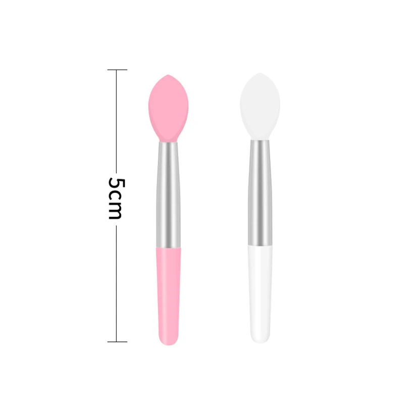 

10pcs Mini Portable Silicone Lip Makeup Brushes Lip Gloss Applicator Reusable Lip Brushes Cosmetic Make Up Brushes Beauty Tools