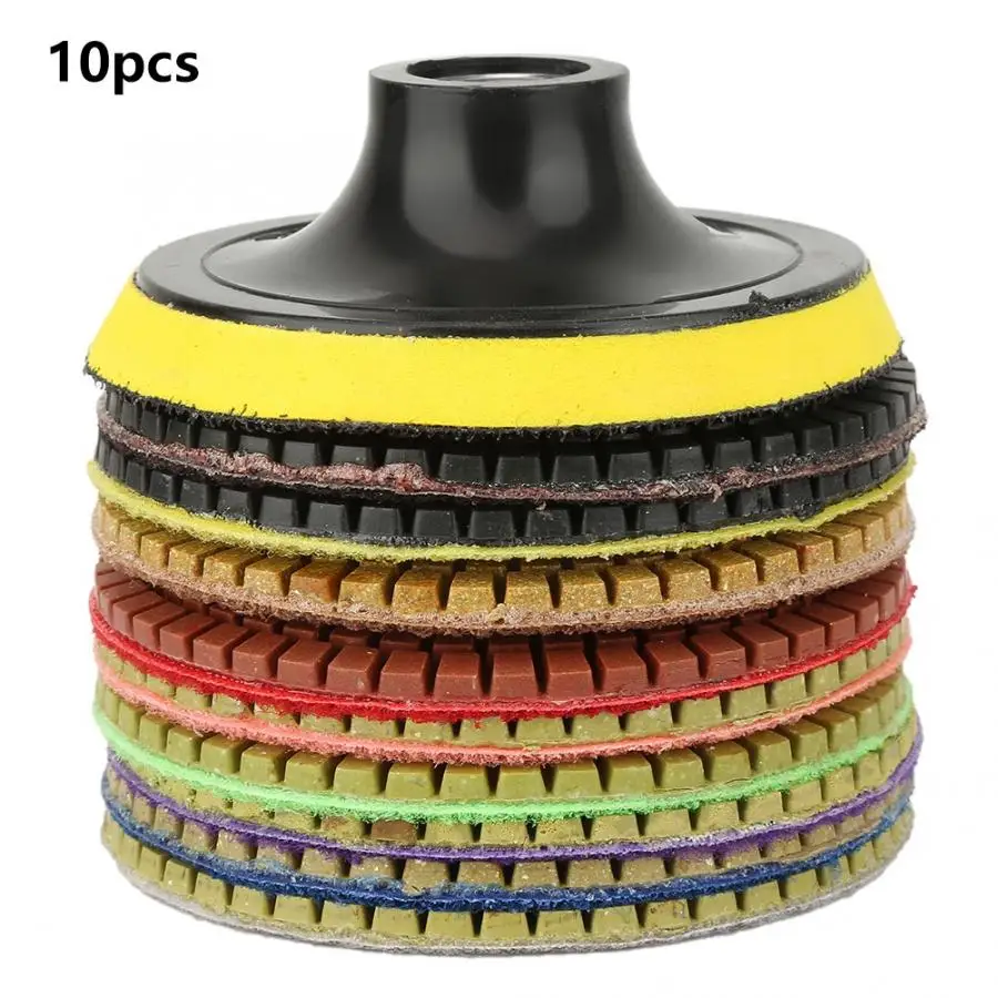 10 шт. Круглый Алмазный шлифовальный круг станок дисковый инструмент диаметр 100 мм