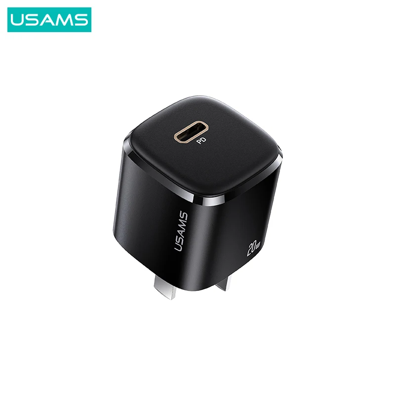 

USAMS PD3.0 20W Mini Fast Charging Mobile Phone Charger For iPhone 12 Mini Pro Max iPad Pro Apple Portable Charger