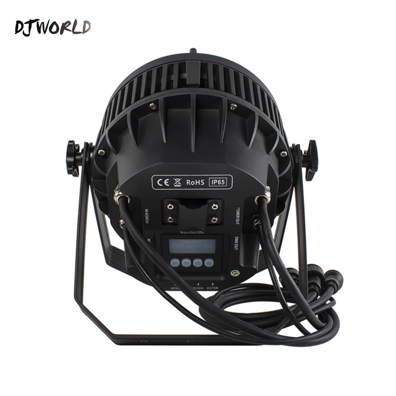 Djworld водонепроницаемый светодиодный Par 4x50 Вт холодный и теплый белый монолитный