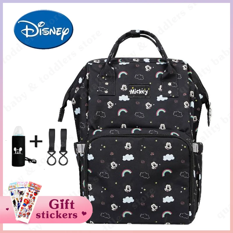 20103033 Сумка для подгузников disney, сумка для подгузников для мам, сумка для подгузников для мам, большая емкость, сумка для ухода за ребенком, сумка для кормления, модный рюкзак для путешествий для мам, Одежда для младенцев - Цвет: 20103033