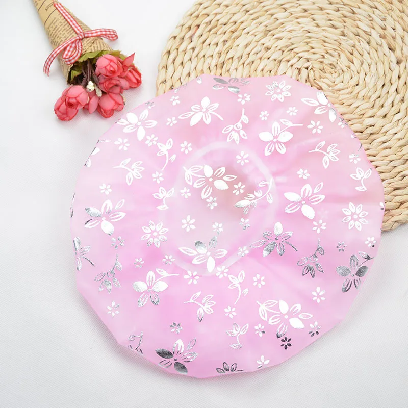 Женская душевая шапочка для ванной водонепроницаемая Бронзирующая кухонная