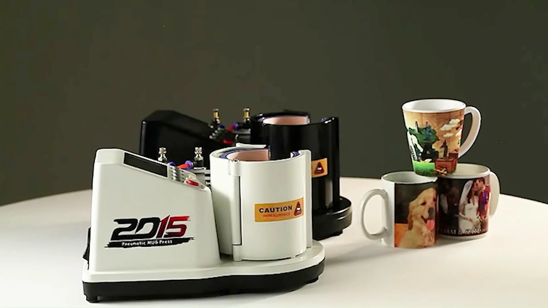 

Freesub New Arrival Pneumatic Automatic Mug Heat Press Machine ST-110