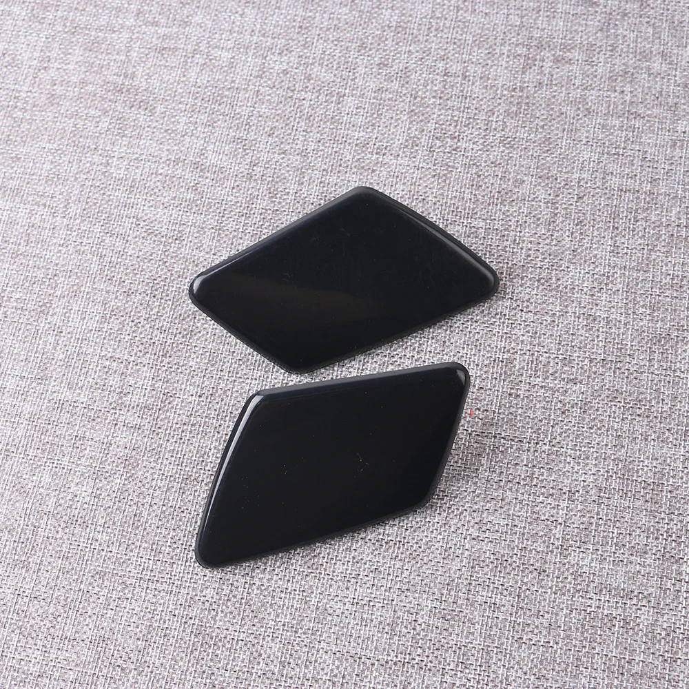 Пара левый и правый передний бампер Омыватель фар сопло крышка Неокрашенная 39991798