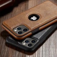 for iphone 12 12 pro 11 11 pro 11pro max phone case luxury business leather stitching case cover for iphone xs max xr x 8 7 plus