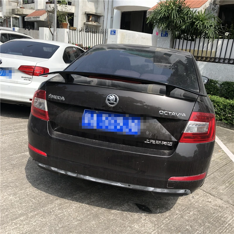 Спойлер для Octavia 2015-2019 Skoda TF высококачественный спойлер из АБС-пластика основной