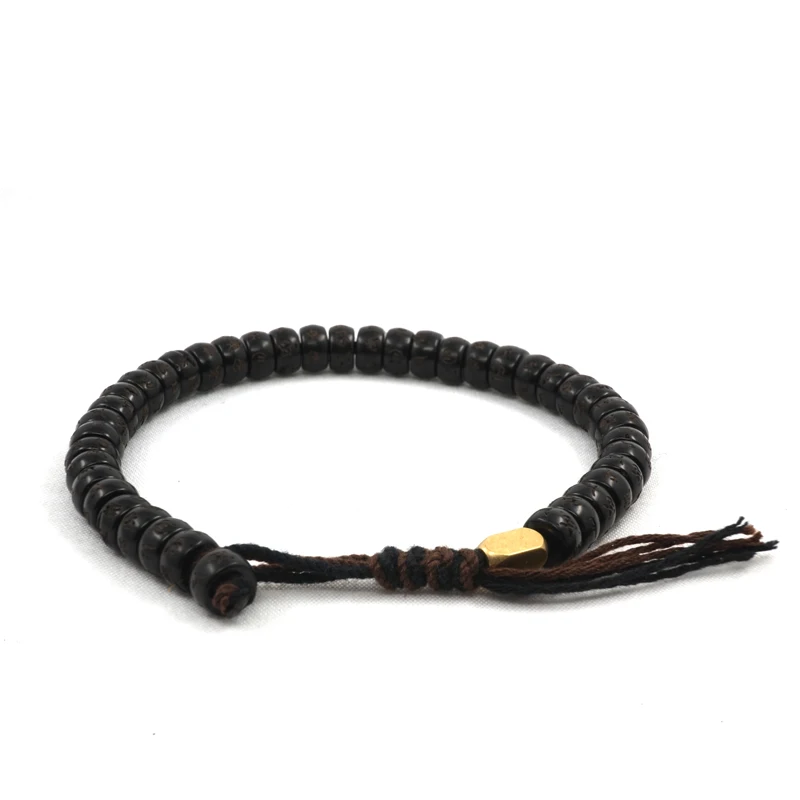 Poвчера тибетский буддийский Плетеный вручную хлопковый браслет на удачу с