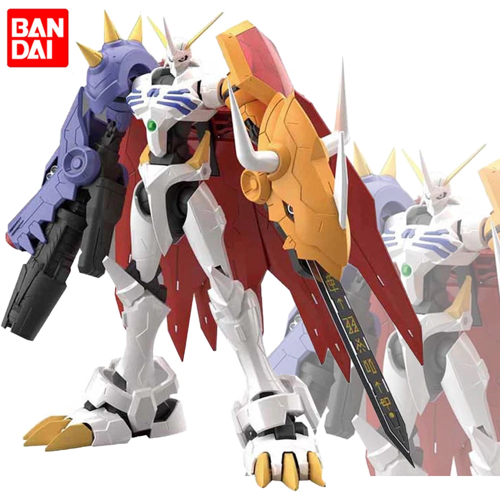 

Фигурки героев аниме Bandai Digimon Adventure Omegamon, сборная модель, игрушки для детей, подарок на день рождения, 15 см