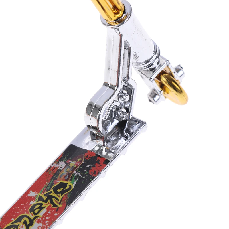 

1PC Mini Scooter Two Wheel Scooter Children's Educational Finger Scooter Bike Fingerboard Skateboard New~