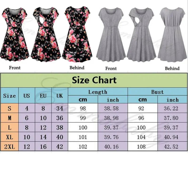 Women Breastfeeding Dress Nursing Breast Feeding Dresses Maternity Pregnant Clothes | Женская одежда