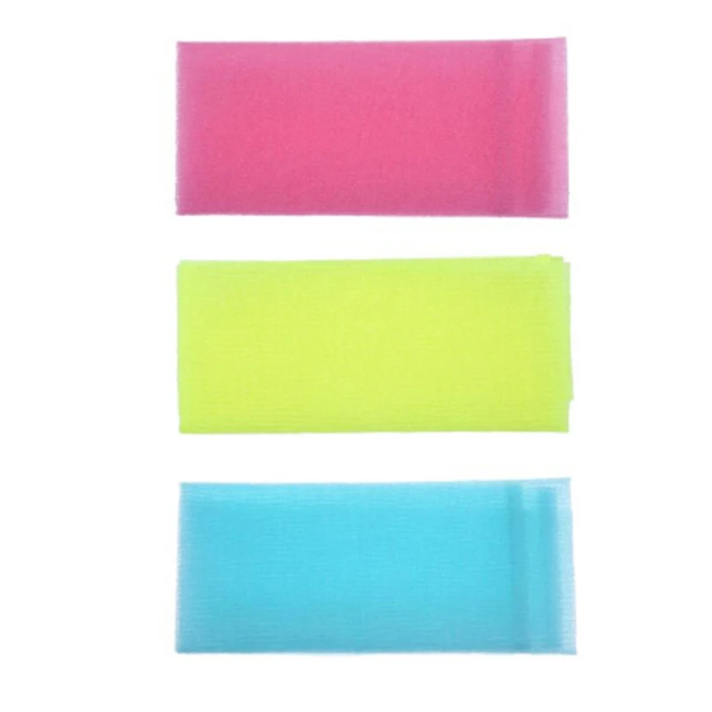 Нейлоновая сетка для ванны и душа тела 3 цвета стирка эргономичное полотенце