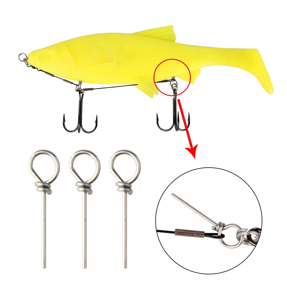 100 шт. рыболовные снасти из высокоуглеродистой стали | Спорт и развлечения