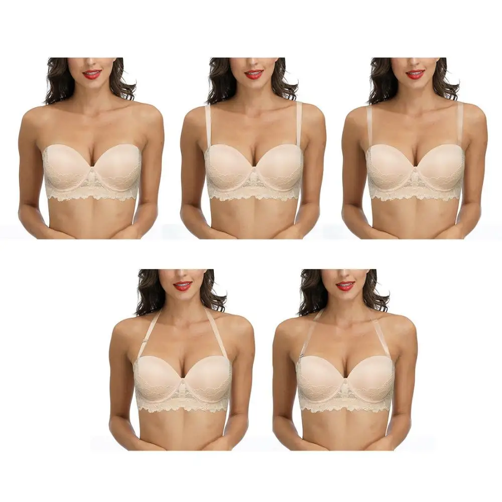 Женский кружевной бюстгальтер с чашками пуш-ап размеры 30 32 34 36 38 40 42 44 A B C D DD E |